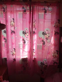 Minnie Mouse Window Panel