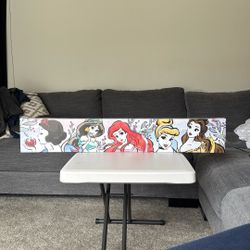 Disney Princesses Canvas Print