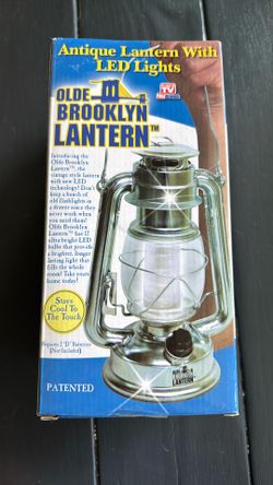 Old lantern Led Light For Camping , Patio, Garage And More 