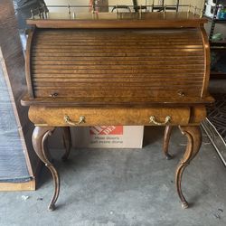 Vintage Roll-top Desk