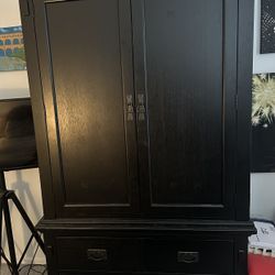 Armoire / TV  Up To 42inches solid Wood Also Can Be Separate Two Pieces So Easy To Move Or Use Separately 100.00