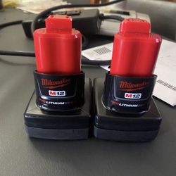 Milwaukee M12 Batteries 