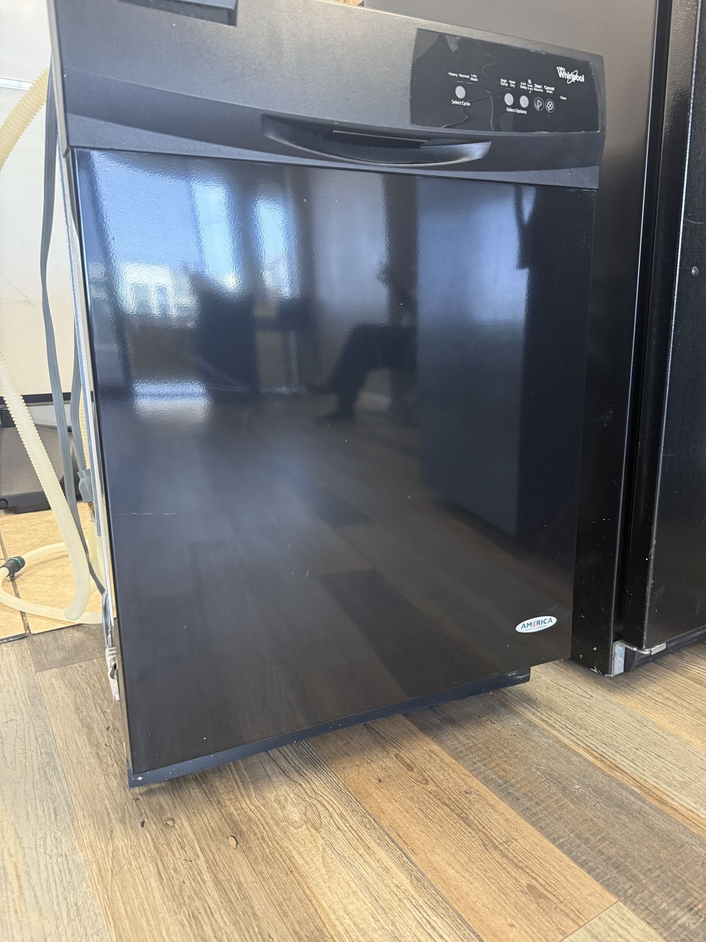 WHIRLPOOL BLACK DISHWASHER $50