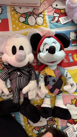 Jack And Sally Mini And Mickey Mouse Disney Edition