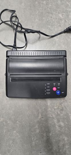 Tattoo Stencil Thermal Copier Printer