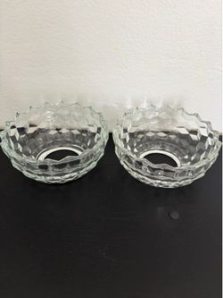 Fostoria Fairy Lamp tops only