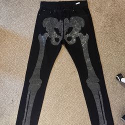MNML Skeleton Denim
