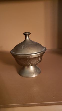 Small Brass pot from India