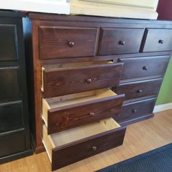 Dresser 9 Drawers 100% Pinewood 🚚