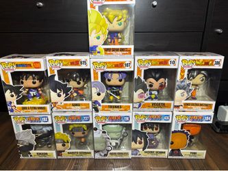 Funko Lot (DBZ, Naruto)