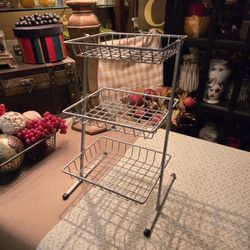 3 Tier Chrome Caddy 