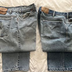 Men’s Vintage Jeans LEVI & MANHATTAN 38x30