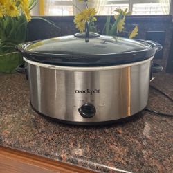 Crock-Pot Slow Cooker with Glass Lid