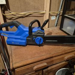 Kobalt 40v Chainsaw & Charger Only No Battery