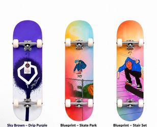 Brand new complete skateboards