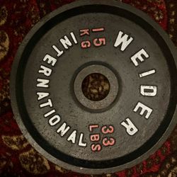 Weights. $1 Per pound