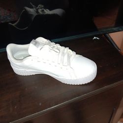 All White Puma 