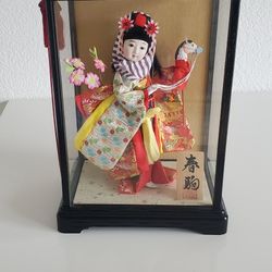 Vintage Japanese geisha Doll 1940's