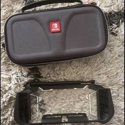 nintendo switch lite carrying case and bumper case