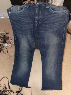 True religion sz 34 Men's Dark Wash Bootcut Denim Jeans