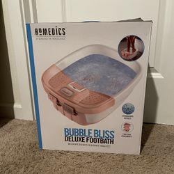 Bubble Bliss Deluxe Foot Spa