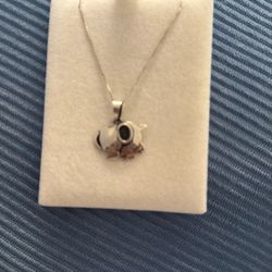 Silver Elephant Pendant 