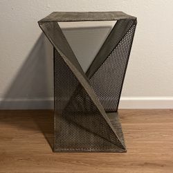 Metal End Table 