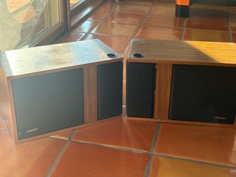 Vintage Bose Bookcase Speaker Pair, Model 301