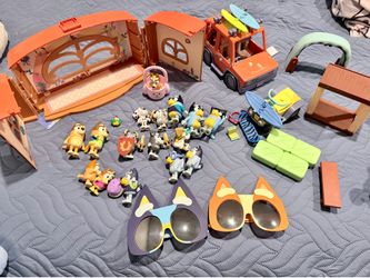 Take all Bluey Toys!
