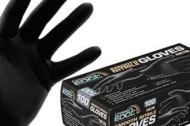 1000pcs Nitrile gloves 6Mil Durable Powder-Free Black (XL - L ) *FAST SHIPPING*