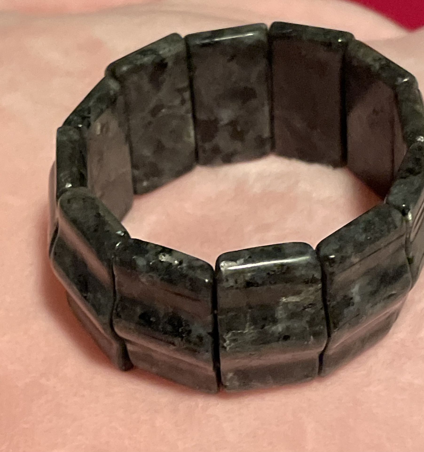 Black Labradorite Stretch Bracelet 