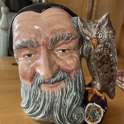 Royal Doulton Toby Jug-Merlin The Magician 