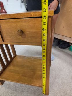2... end tables..$20..each