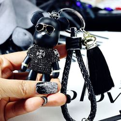 Black Gloomy Bear Keychain Bag Chance N