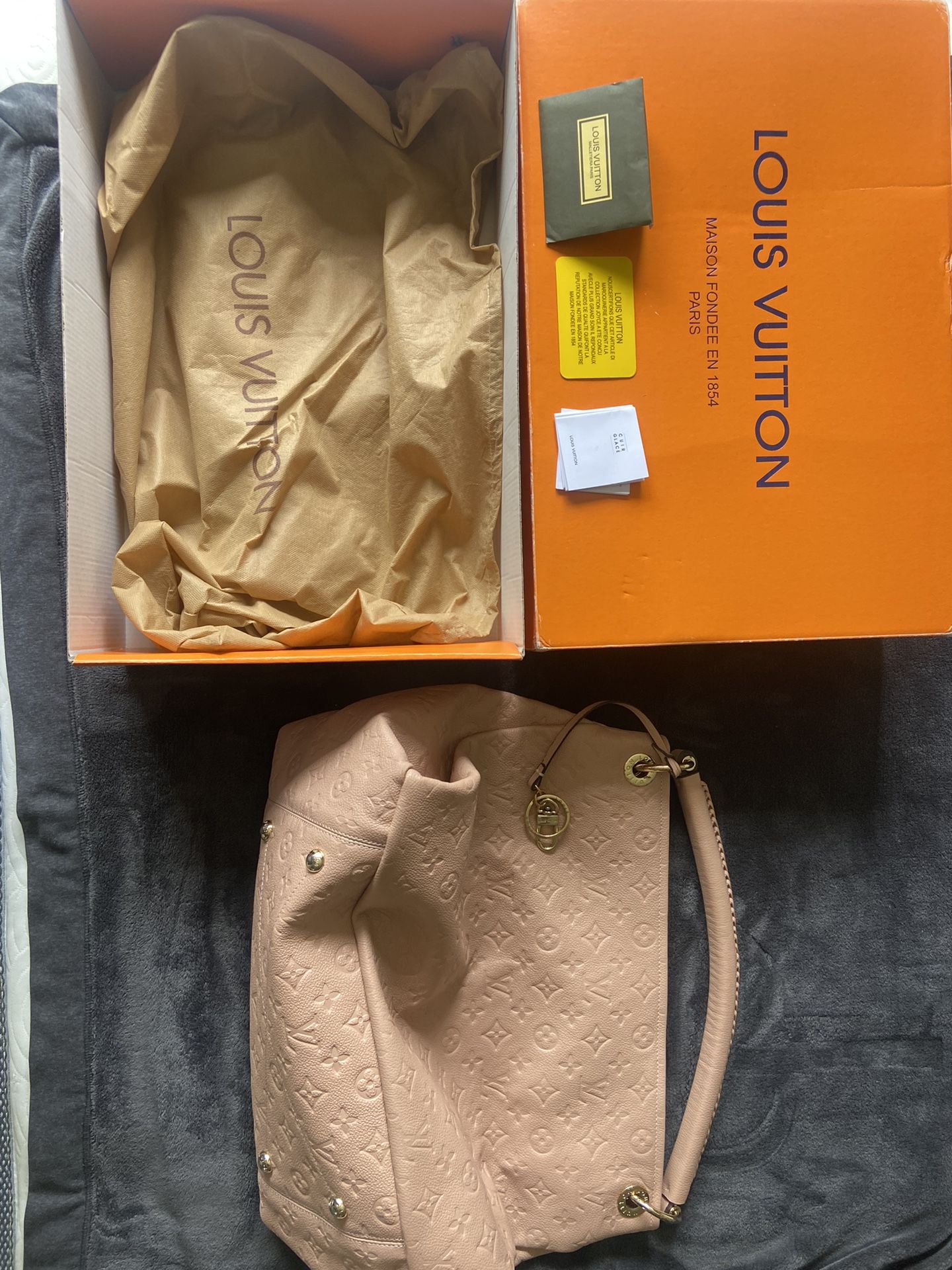 Blush Colored LV Purse 