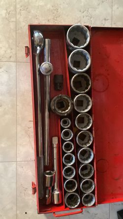 1” Drive Socket Set