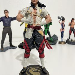 Mortal Kombat Liu Kang Custom Statue 3D Printed