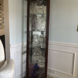 Curio Cabinet Glass With Lighting