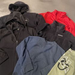 Boys Jackets& Sweaters Size 8 Total 7pc