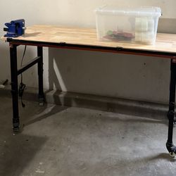 Workbench On Wheels