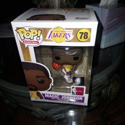 Selling Magic Johnson Yellow Jersey Funko 78