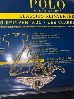 10k yellow gold Bentley pendant and rope chain