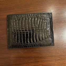 Men’s Coblentz Black Crocodile Wallet