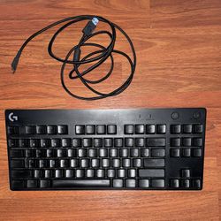 Logitech G Pro Mechanical TKL Gaming Keyboard Black