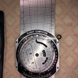 Vintage Jeppesen Sanderson Flight Computer With Original Sleeve 