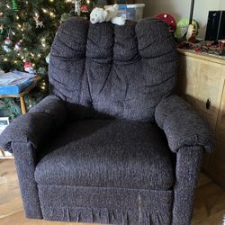 Fabric Covered Recliner