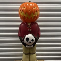 Halloween Nightmare Before Christmas Pumpkin King Jack 36” Blow Mold Halloween Decor
