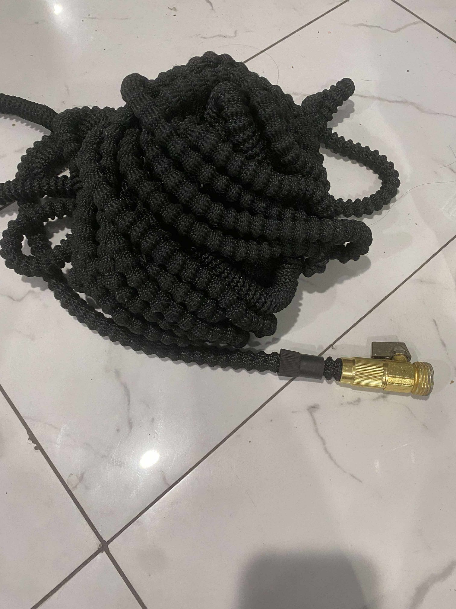 Expandable Garden Hose Water Pipe - 25FT Black