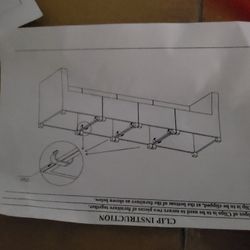 Outdoor Extended Couch 4 Sections To The Couch Wicker.  Dark Brown W/tan Cushions 