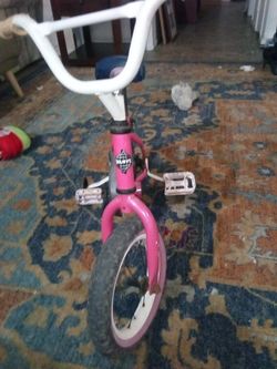 Minnie Mouse Huffy w/Trainning Wheels 